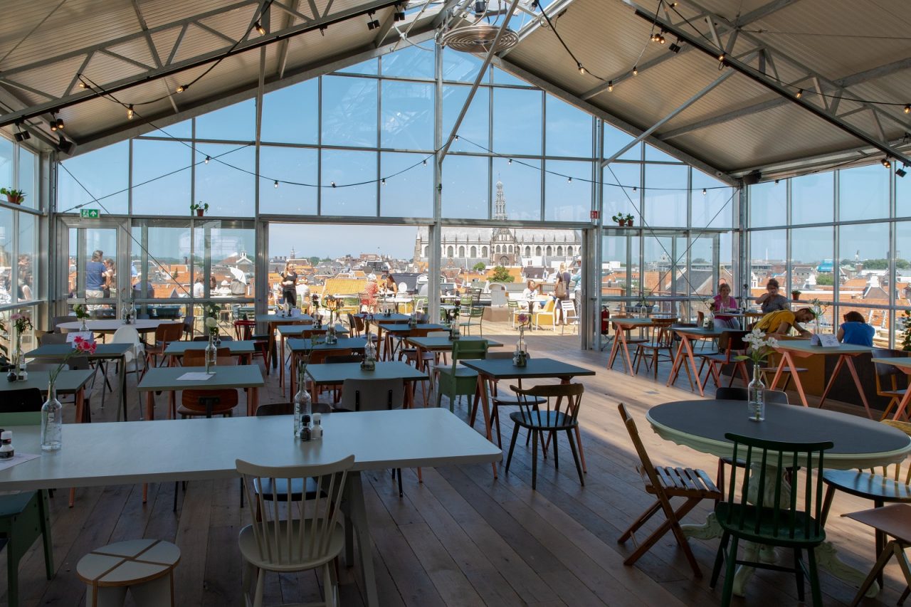 Modern Rooftop Dining